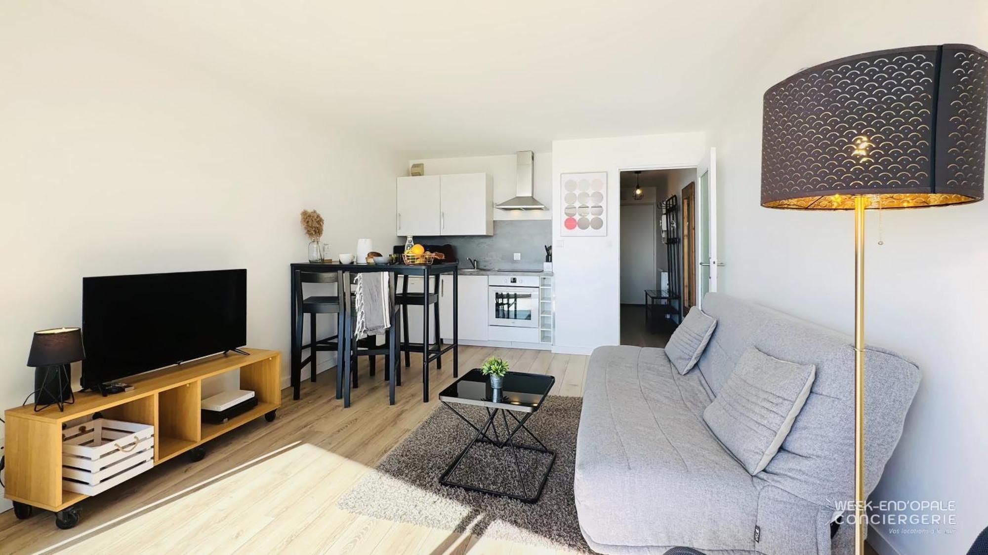 Appartement Vue Mer Au Pied De La Plage De แมร์ลิมงต์ ภายนอก รูปภาพ