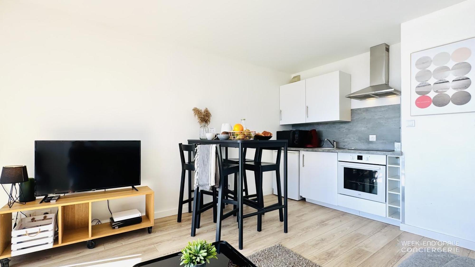 Appartement Vue Mer Au Pied De La Plage De แมร์ลิมงต์ ภายนอก รูปภาพ