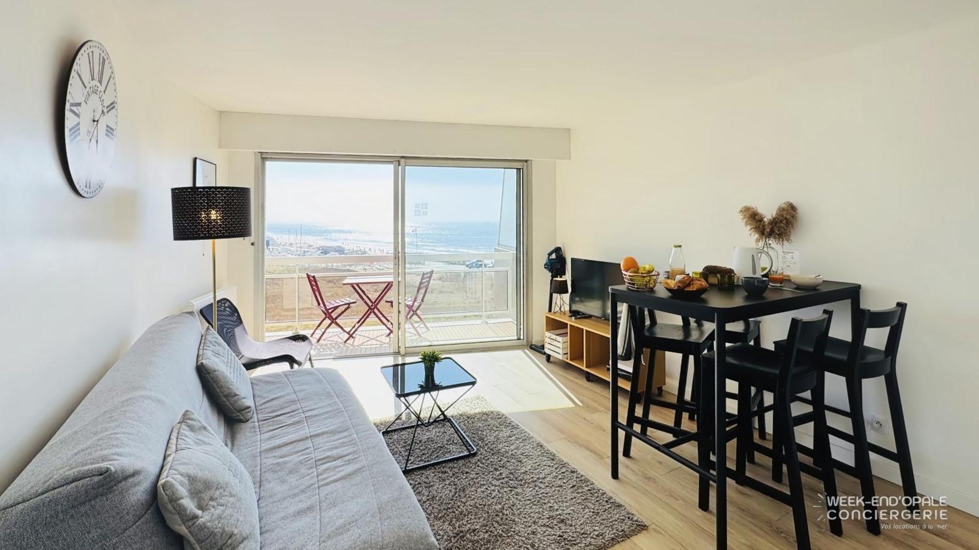 Appartement Vue Mer Au Pied De La Plage De แมร์ลิมงต์ ภายนอก รูปภาพ