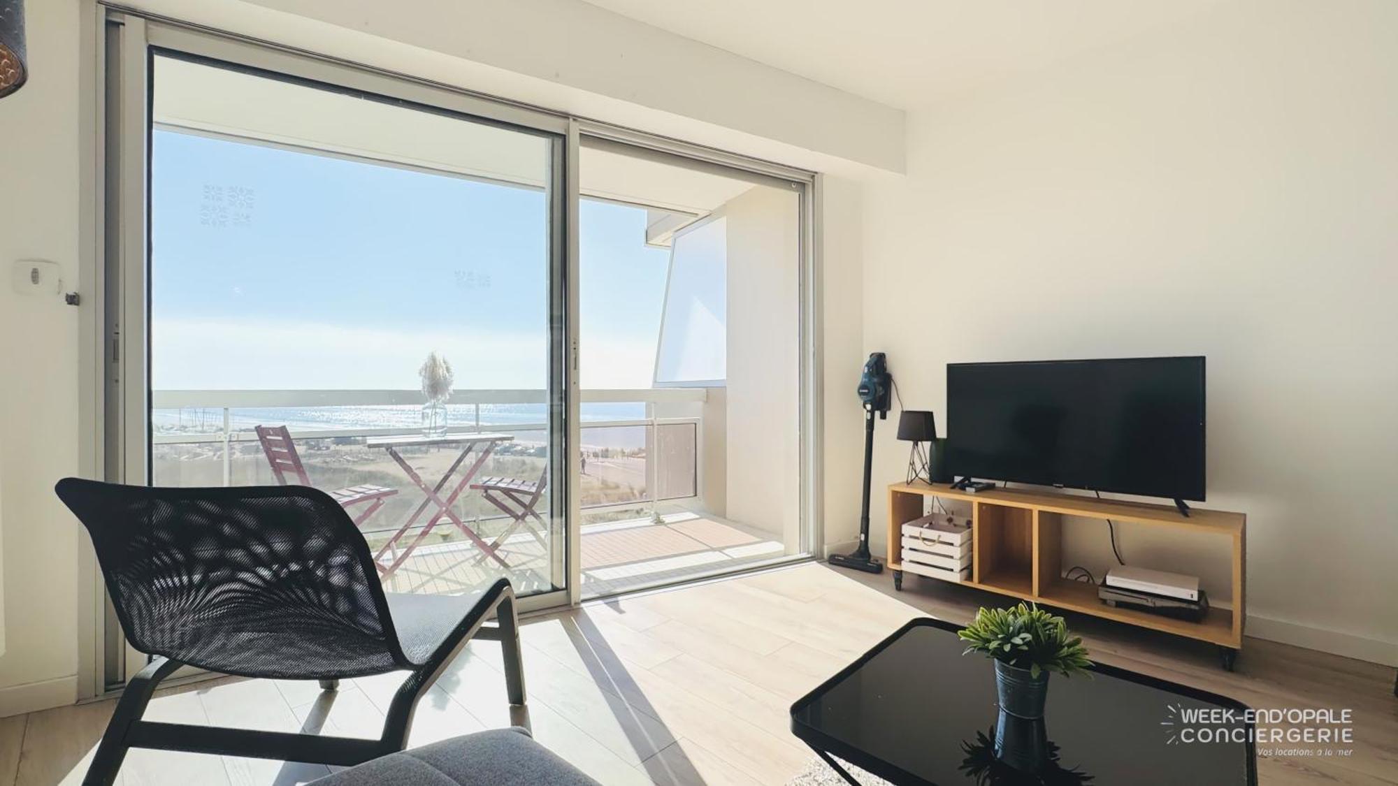 Appartement Vue Mer Au Pied De La Plage De แมร์ลิมงต์ ภายนอก รูปภาพ