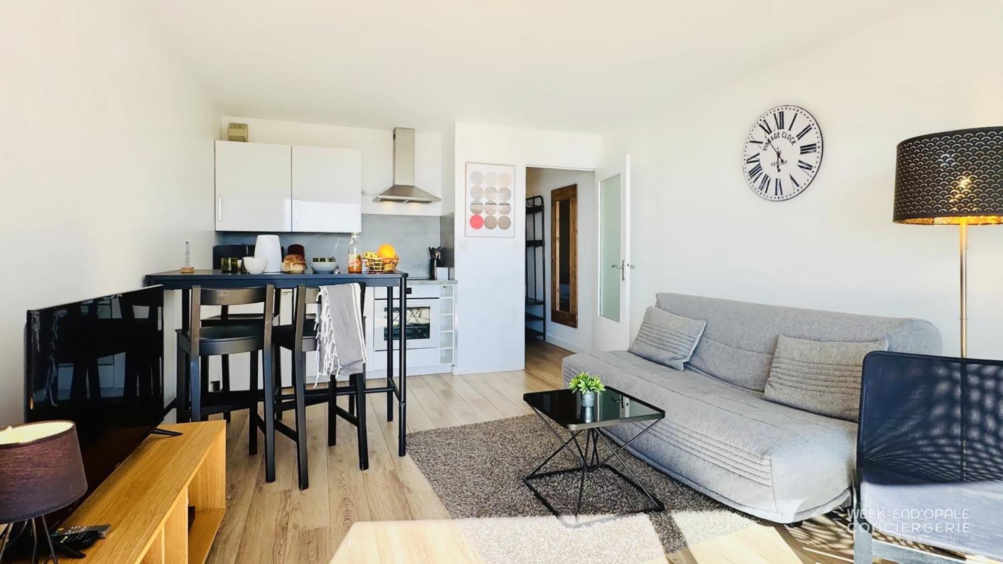 Appartement Vue Mer Au Pied De La Plage De แมร์ลิมงต์ ภายนอก รูปภาพ